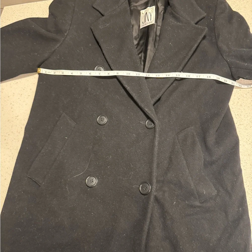 Jones JNY Men Coat 42R 100% Wool Long Coat